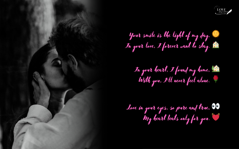 Short love shayari in english