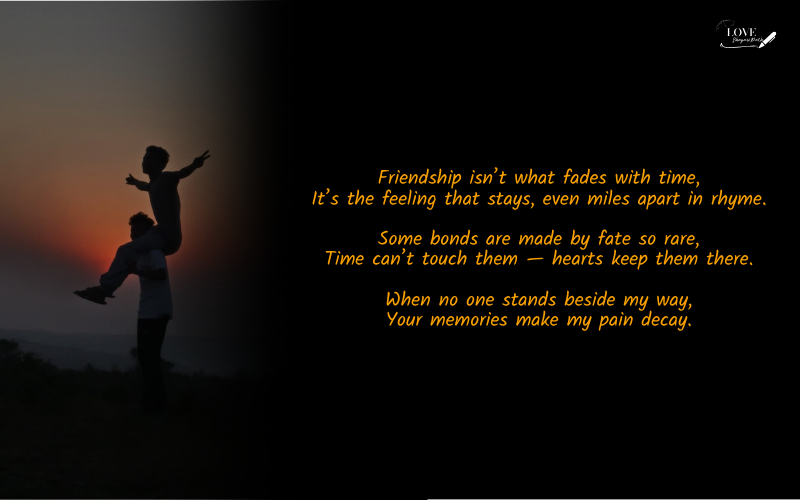 2 Line Best Friend Bestie Friendship Shayari in English