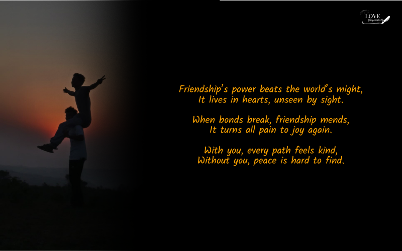 2 Line Best Friend Bestie Friendship Shayari in English