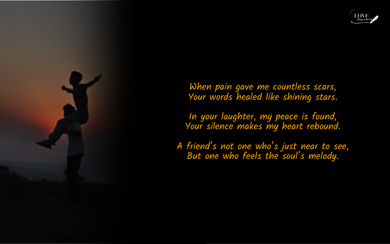 2 Line Best Friend Bestie Friendship Shayari in English