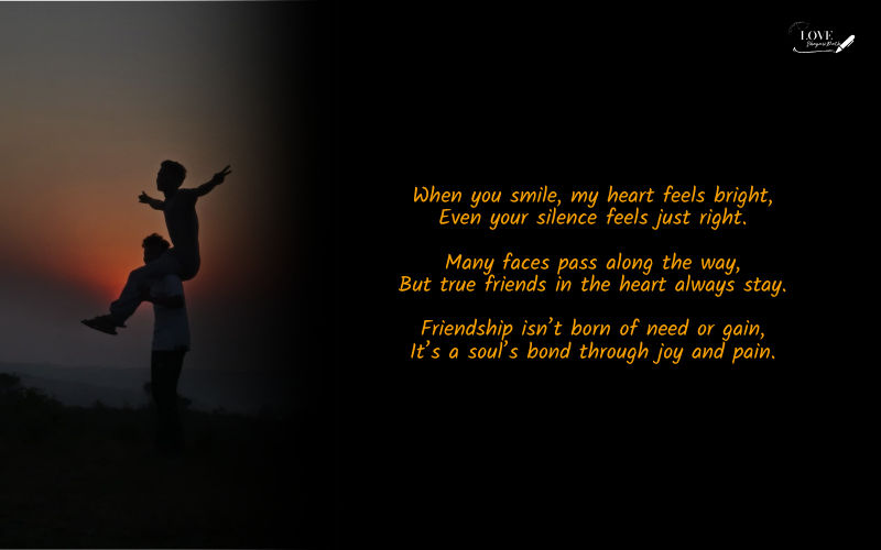 2 Line Best Friend Bestie Friendship Shayari in English