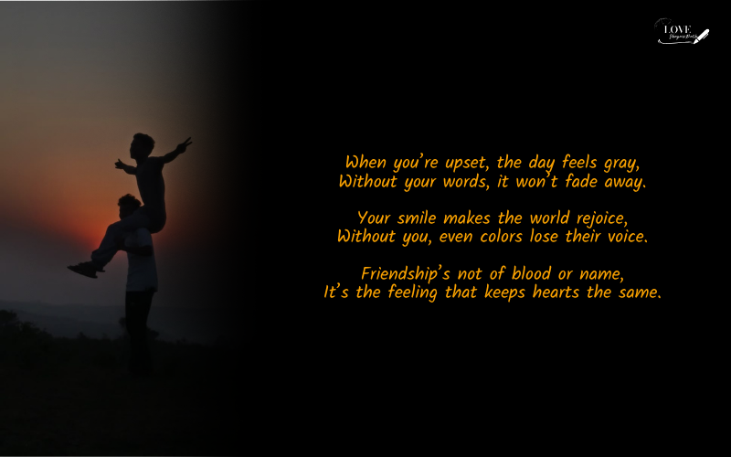 2 Line Best Friend Bestie Friendship Shayari in English