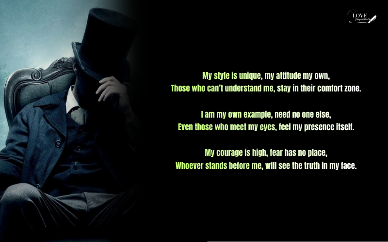 Shayari In English Attitude