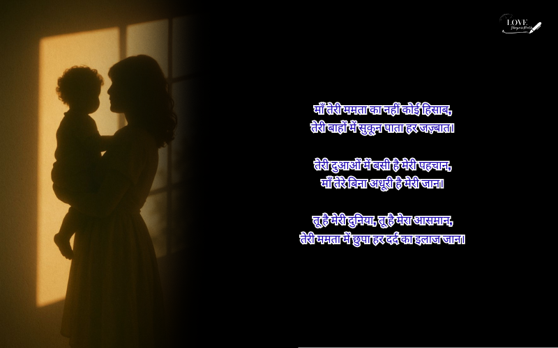Maa ke Liye Shayari in Hindi