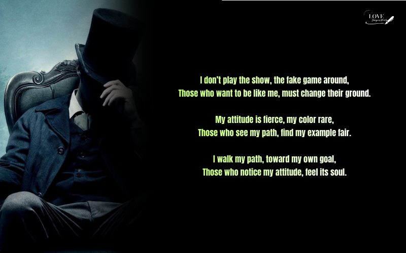 Shayari In English Attitude