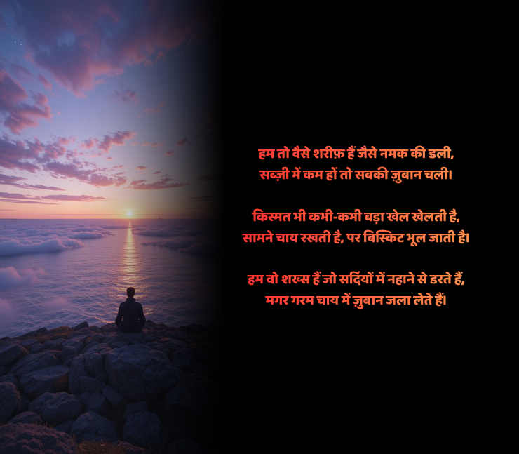 मजेदार शायरी