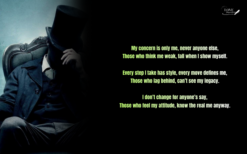 Shayari In English Attitude