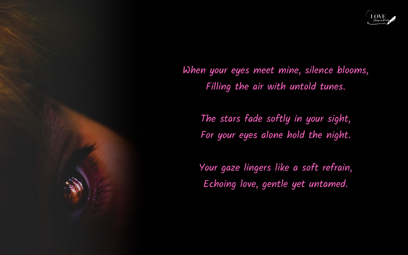 2 Line Shayari on Eyes in English
