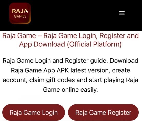 Raja Game Login Tips for Consistent Daily Earnings