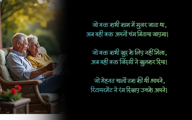 30+ Best Retirement Shayari in Hindi | सेवानिवृत्ति शायरी हिंदी में retirement shayari in hindi